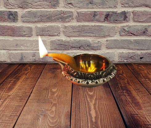 Brass Table Oil Lamp Kuber Deepak 0.055kg